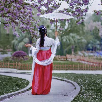 汉服模特