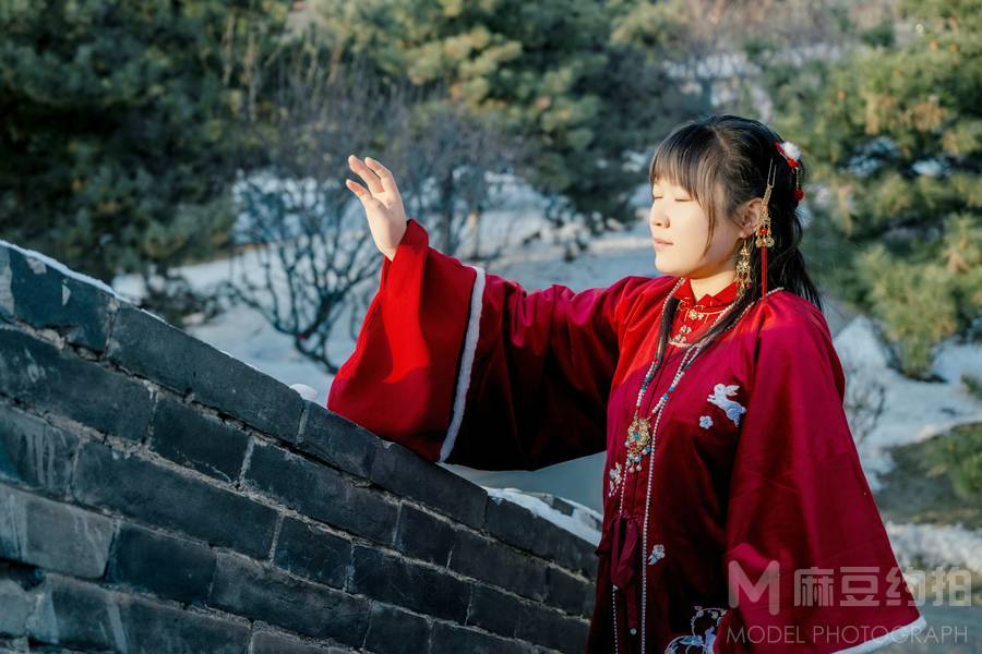 汉服模特