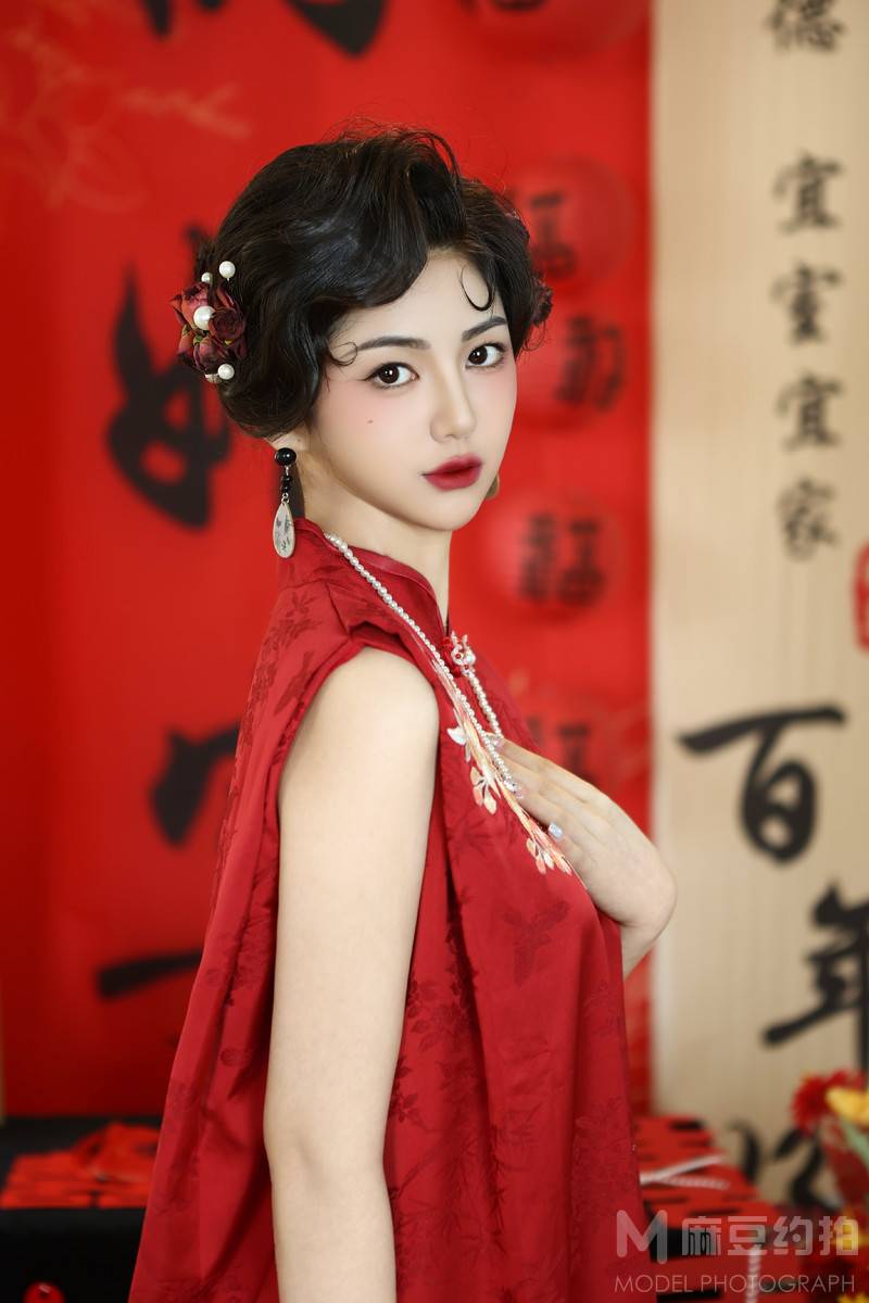 旗袍模特