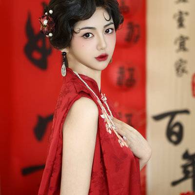 旗袍模特