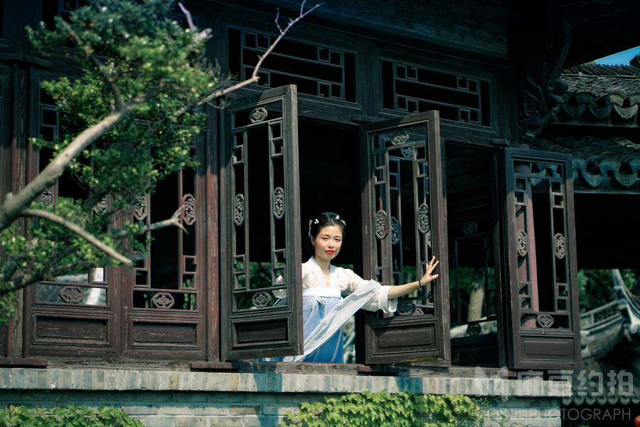 汉服模特