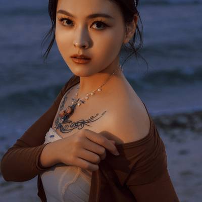 妆容模特