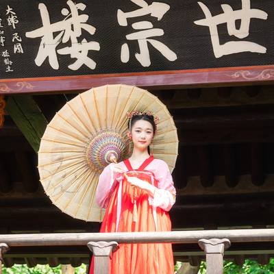 汉服模特