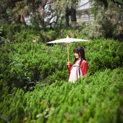 汉服模特