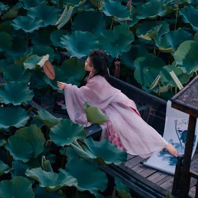 汉服模特