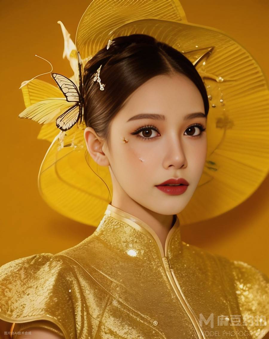 妆容模特