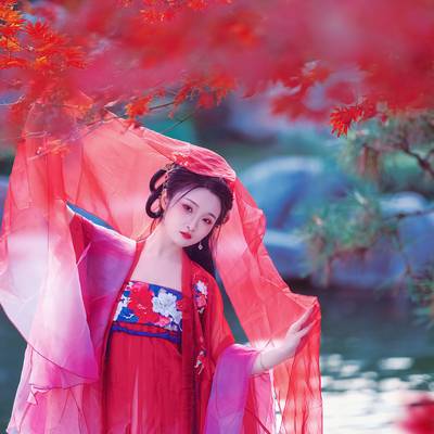 汉服模特