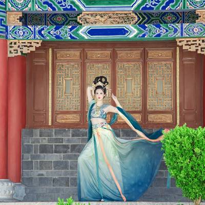 汉服模特