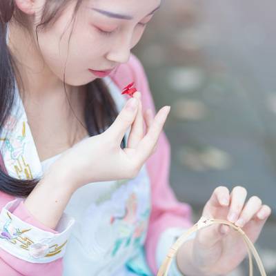 汉服模特