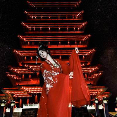 汉服模特
