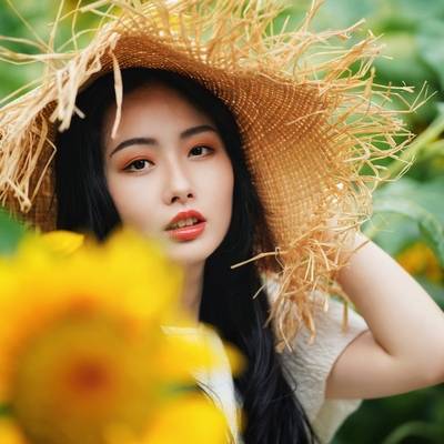 少女模特