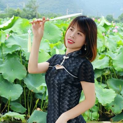 旗袍模特