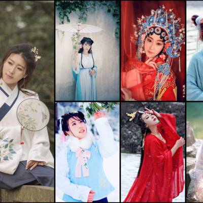 汉服模特