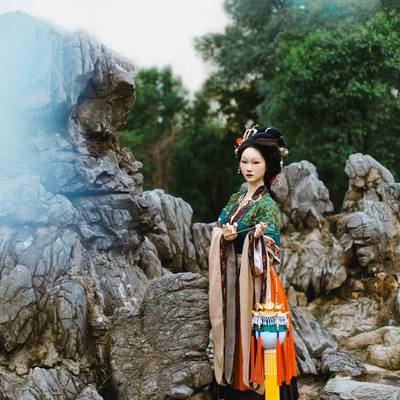 汉服模特