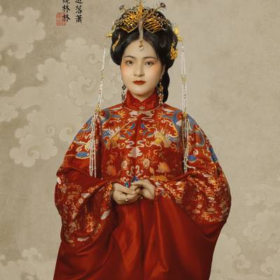 汉服模特