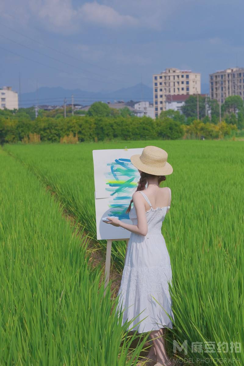 校园模特