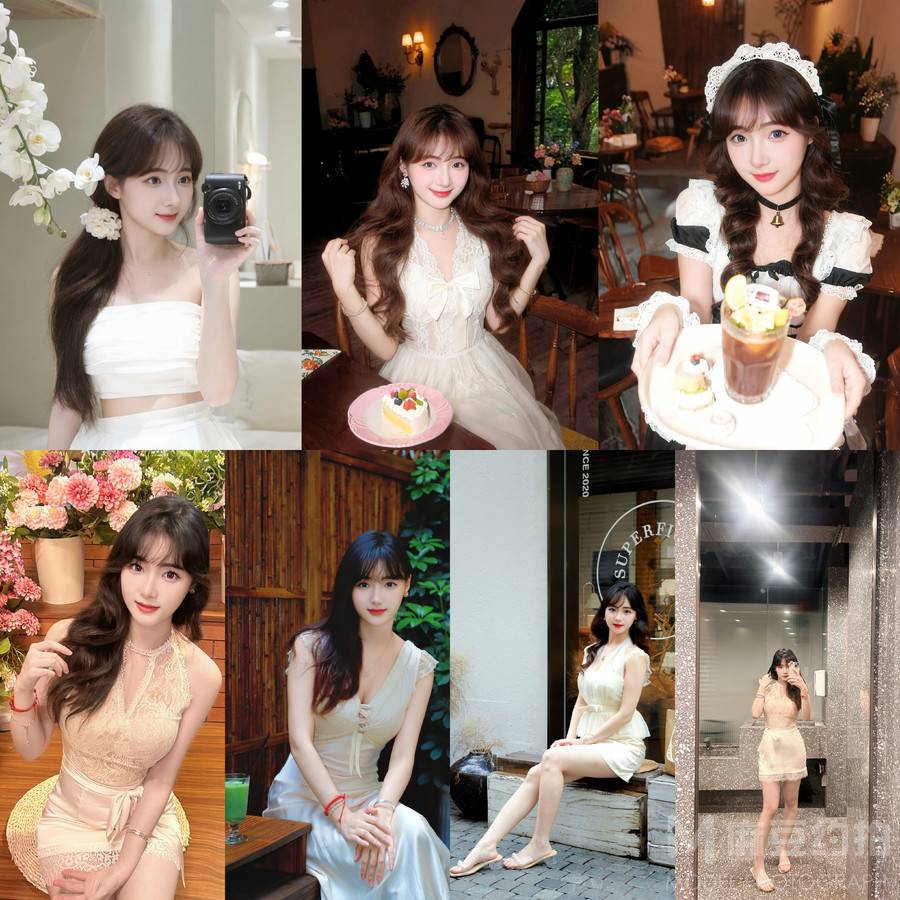 少女模特