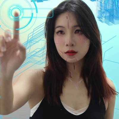 妆容模特