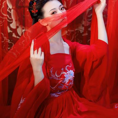 汉服模特