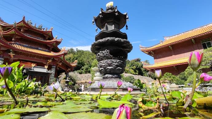 厦门仙岳山上的天竺岩寺