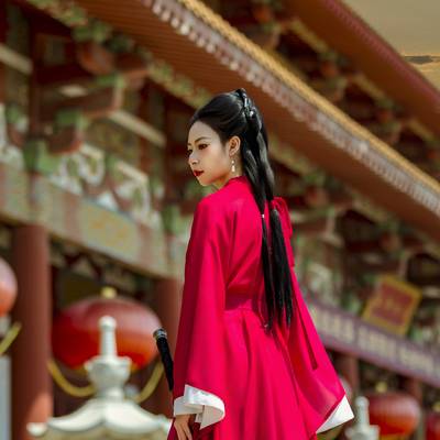 汉服模特