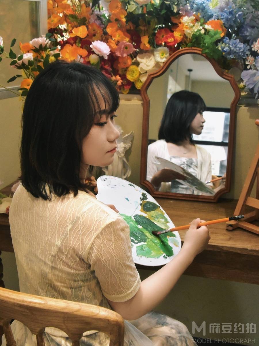 森系模特