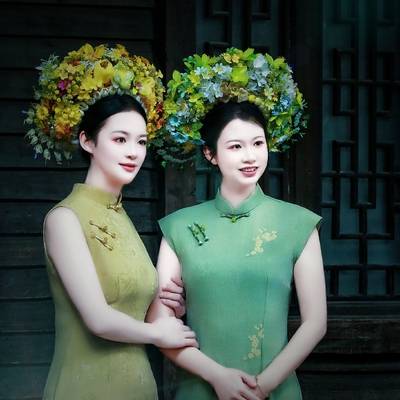 汉服模特