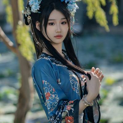 汉服模特