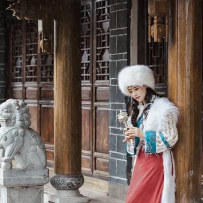 汉服模特