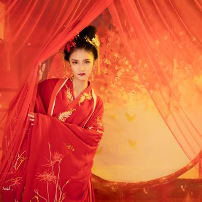 汉服模特