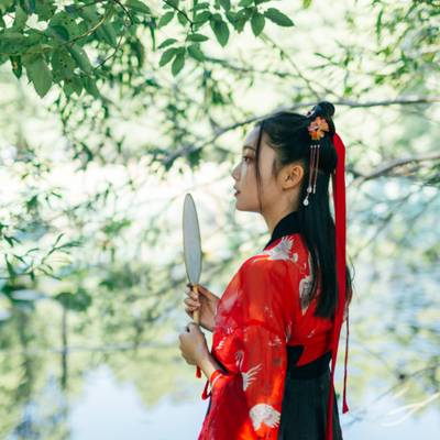 汉服模特