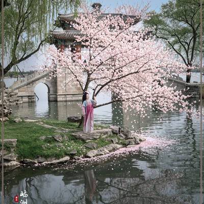 汉服模特