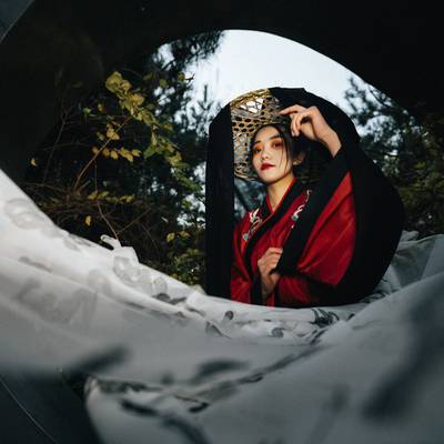 汉服模特
