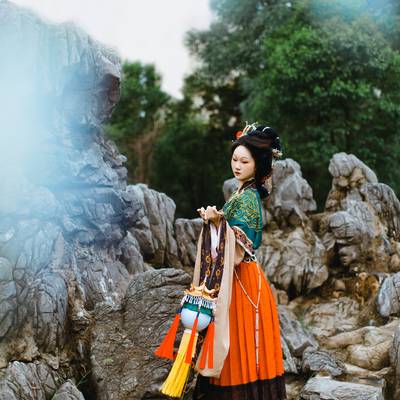汉服模特