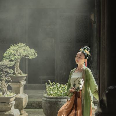汉服模特