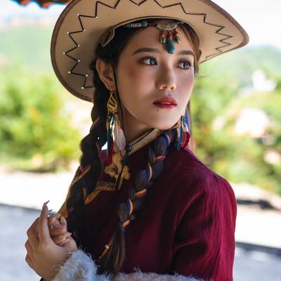 汉服模特