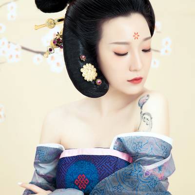汉服模特