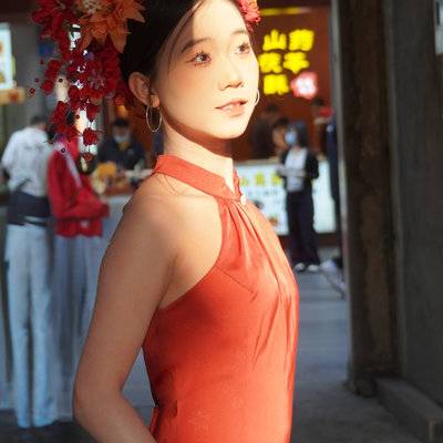 旗袍模特