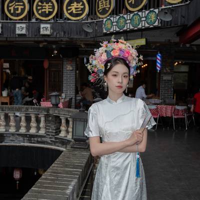 民国模特