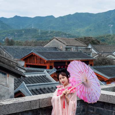 汉服模特