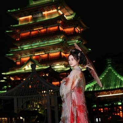 汉服模特