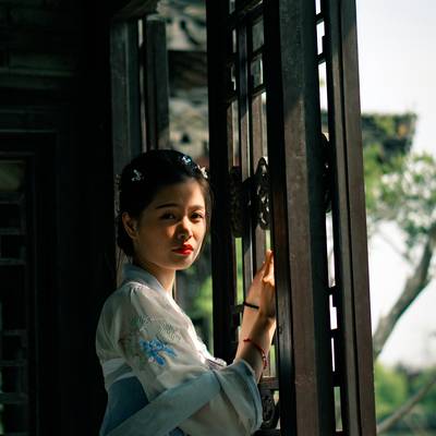 汉服模特