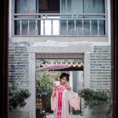 汉服模特
