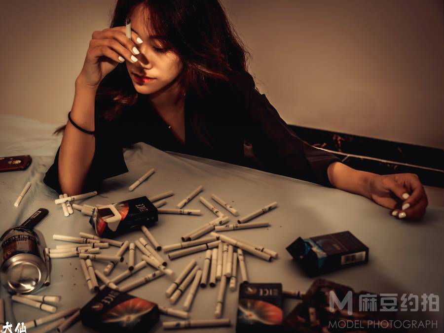 情绪模特