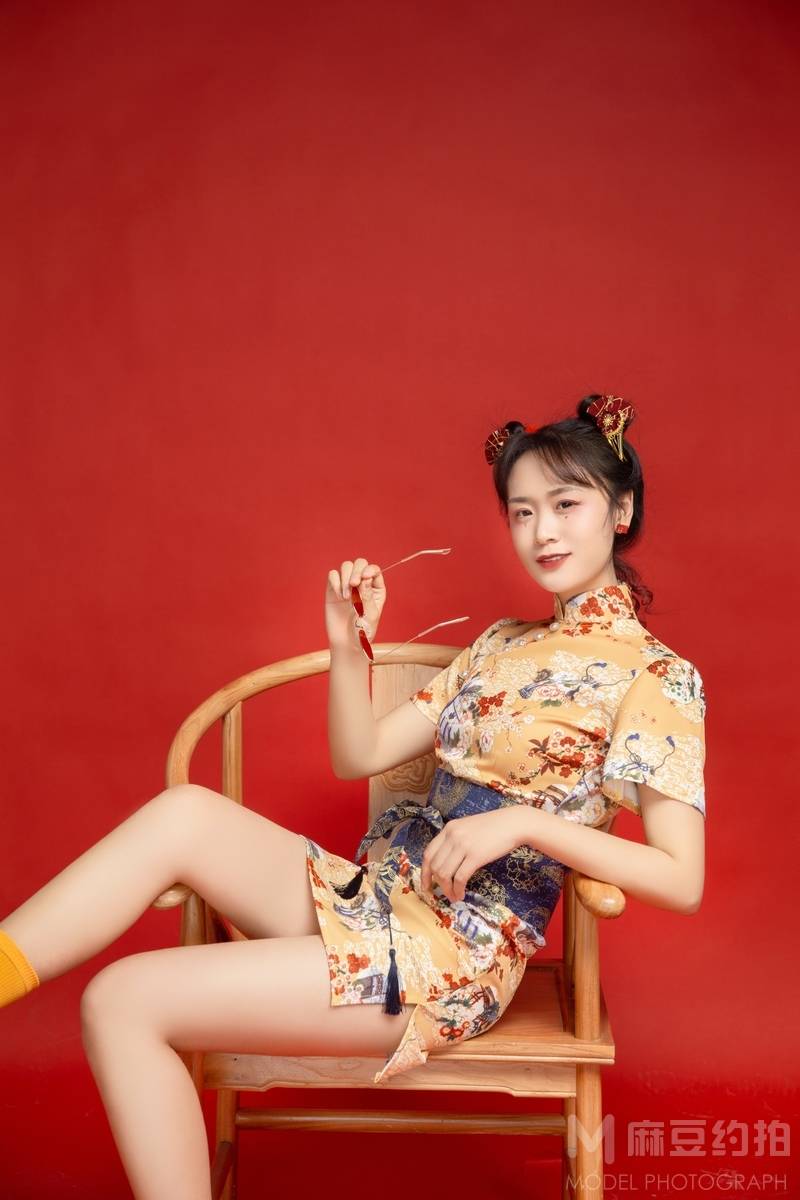 旗袍模特