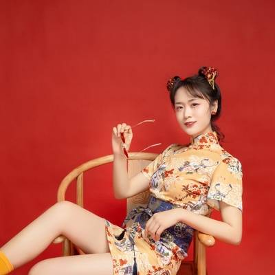 旗袍模特