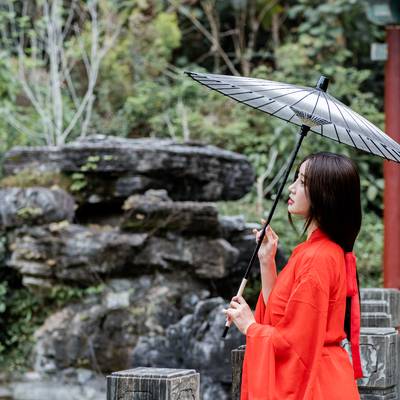 汉服模特
