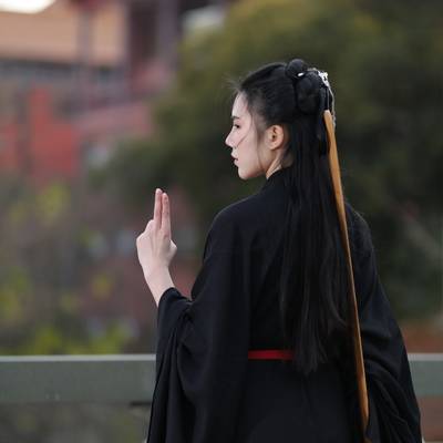 汉服模特