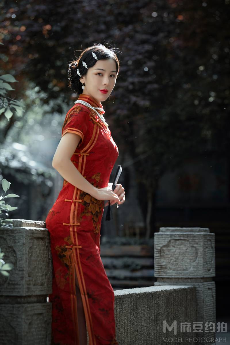 旗袍模特