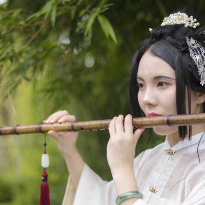 汉服模特